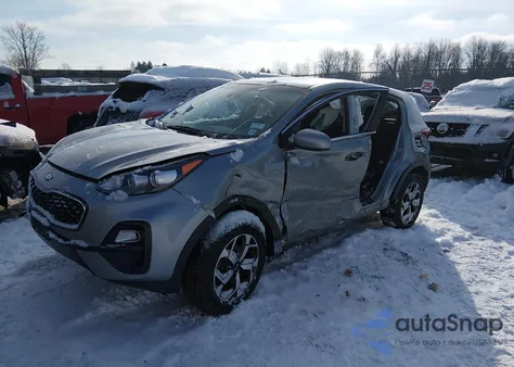 2022 Kia Sportage Lx z USA, uszkodzony, nr VIN KNDPMCAC2N7983839
